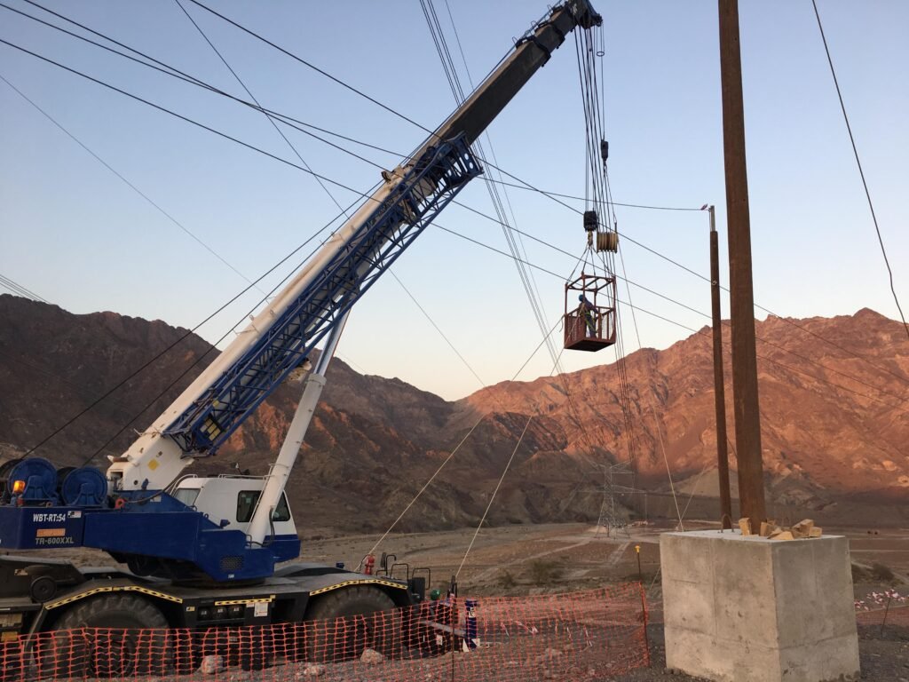 220 kV OHL Stringing (Sur IPP – Sur GSS)