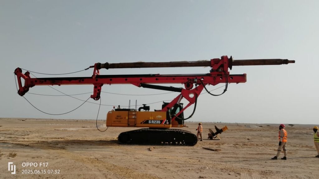 132 kV OHL Piling & Foundation (Mudhaibi – Masunah)